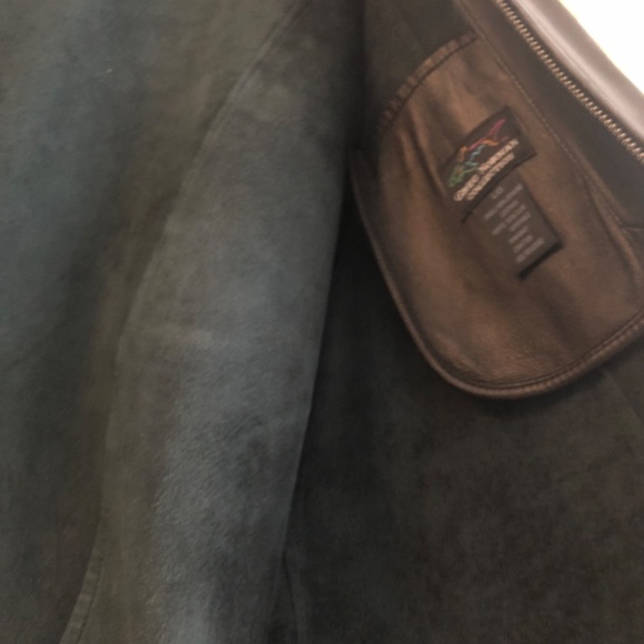 ♡ Greg Norman Men’s Leather Jacket - Picture 5 of 8